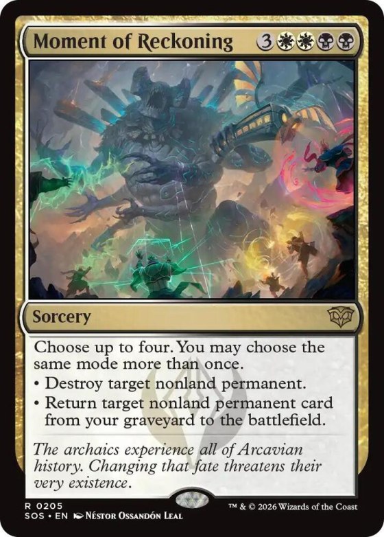 Moment of Reckoning - Foil