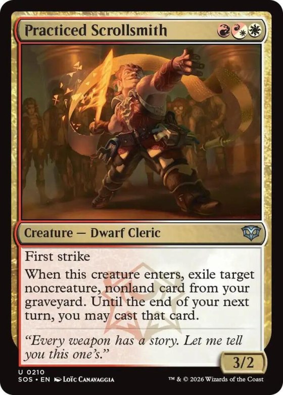 Practiced Scrollsmith - Foil