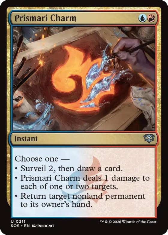 Prismari Charm - Foil