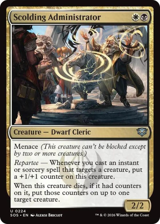 Scolding Administrator - Foil