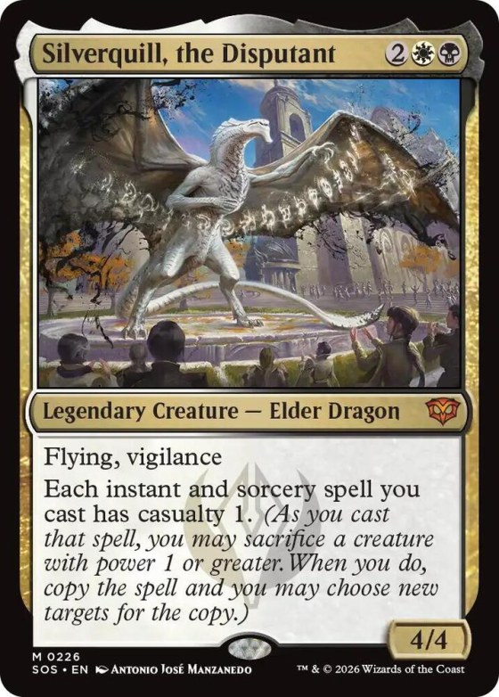 Silverquill, the Disputant - Foil