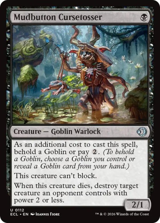 Mudbutton Cursetosser - Foil
