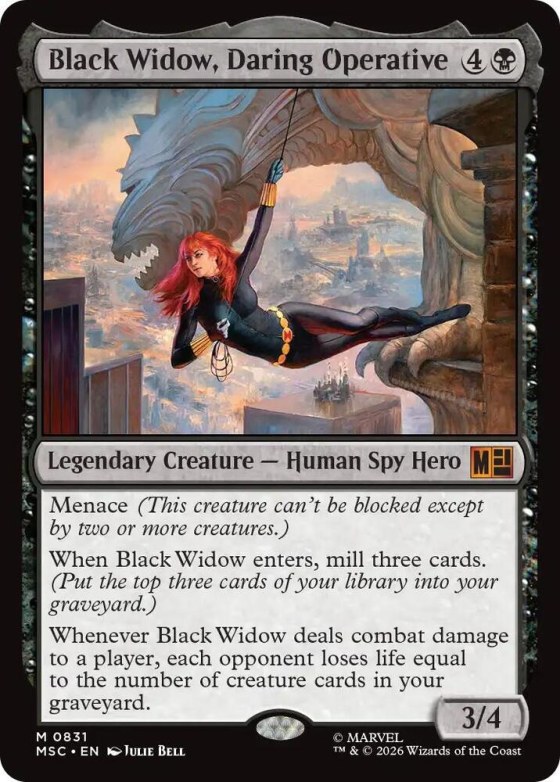 Black Widow, Daring Operative - Foil
