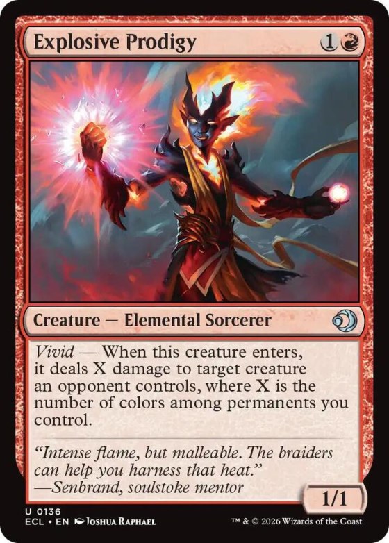 Explosive Prodigy - Foil