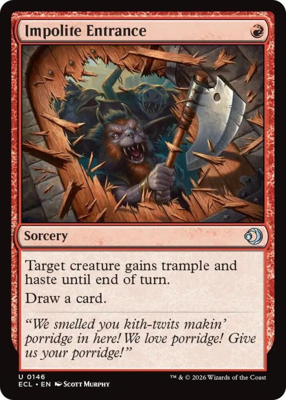 Impolite Entrance - Foil