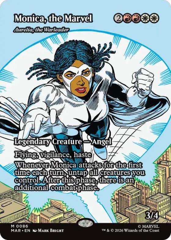Monica, the Marvel - Aurelia, the Warleader
