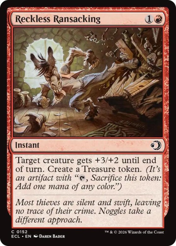 Reckless Ransacking - Foil