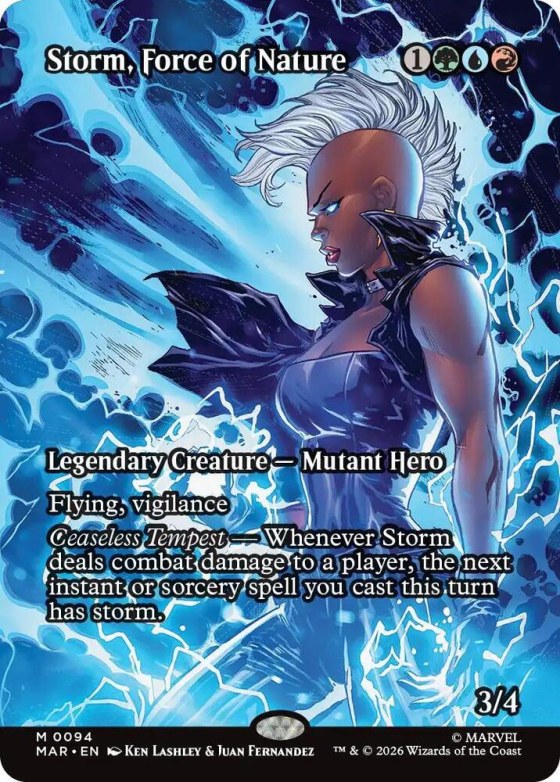 Storm, Force of Nature - Foil
