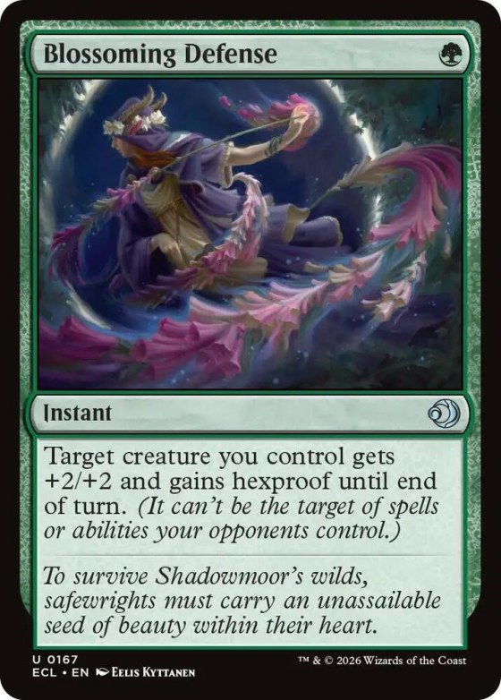 Blossoming Defense - Foil