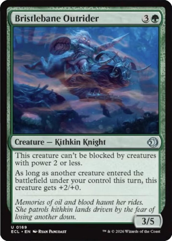 Bristlebane Outrider - Foil