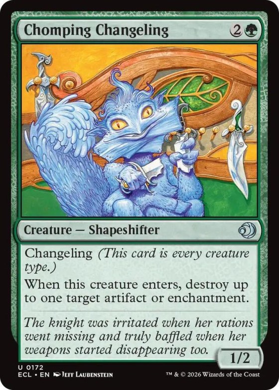 Chomping Changeling - Foil