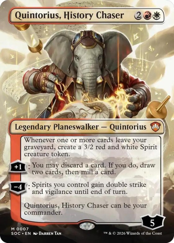 Quintorius, History Chaser - Foil