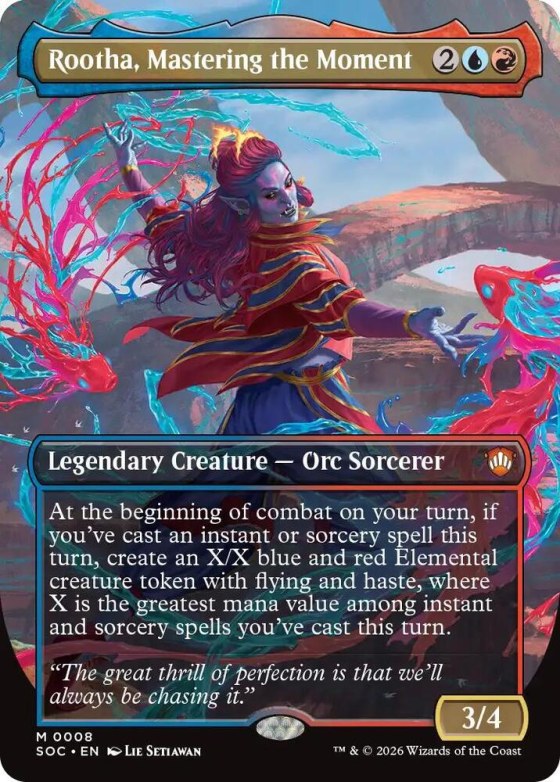Rootha, Mastering the Moment - Foil
