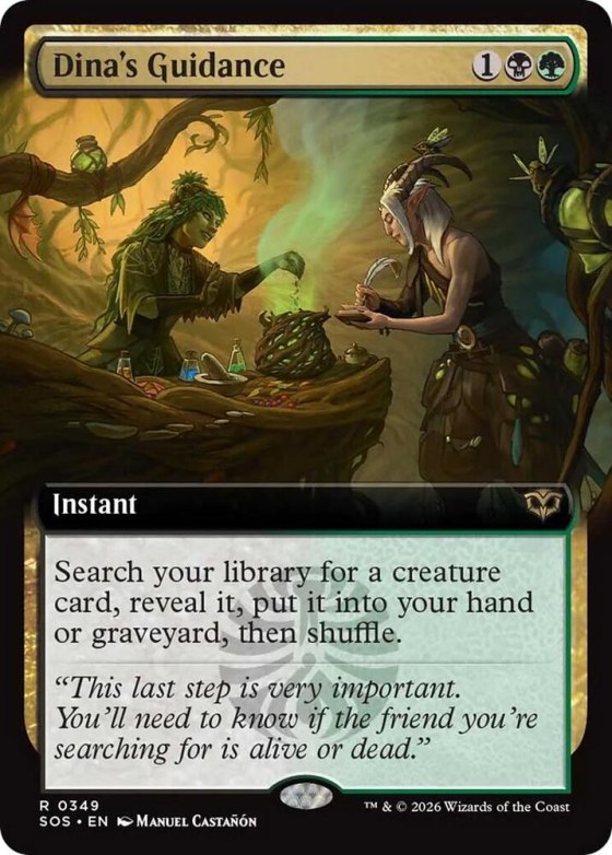 Dina's Guidance - Foil