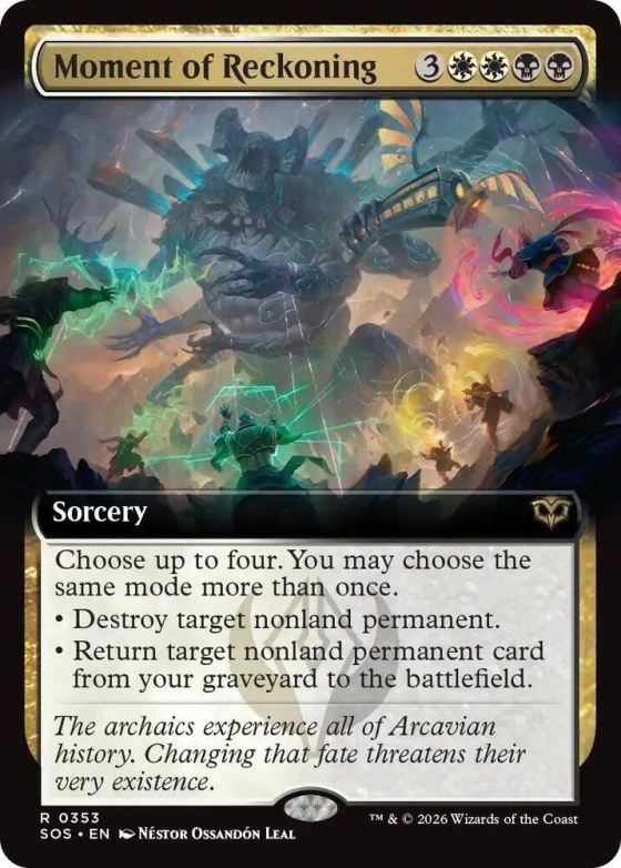 Moment of Reckoning - Foil
