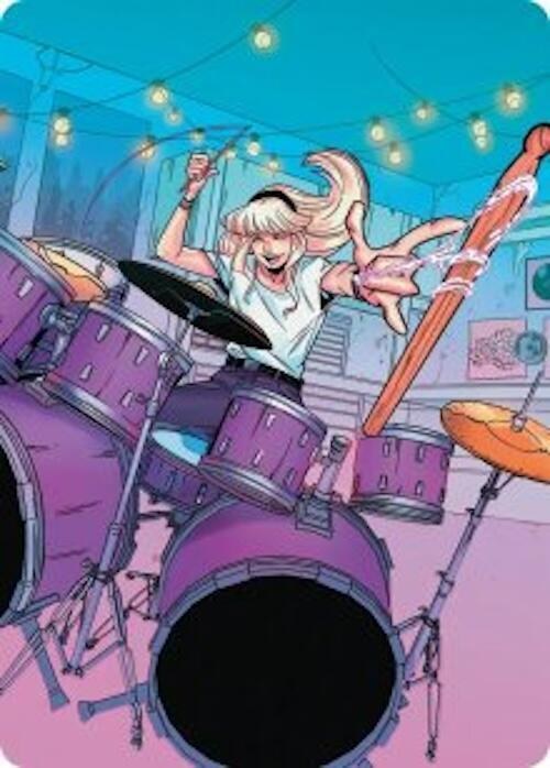 Gwen Stacy Art Card