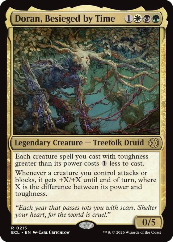 Doran, Besieged by Time - Foil