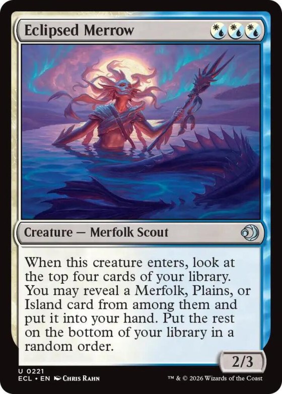 Eclipsed Merrow - Foil