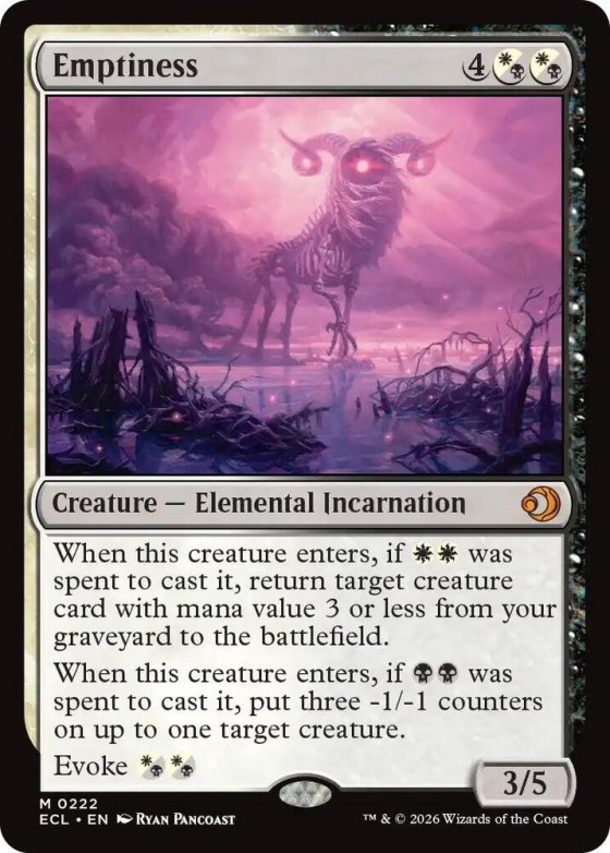 Emptiness - Foil
