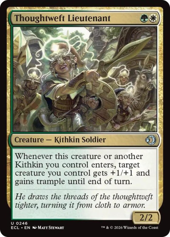 Thoughtweft Lieutenant - Foil