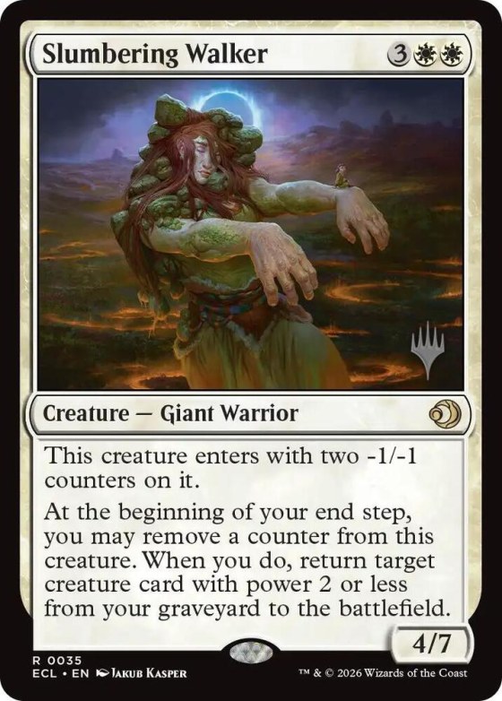 Slumbering Walker - Foil