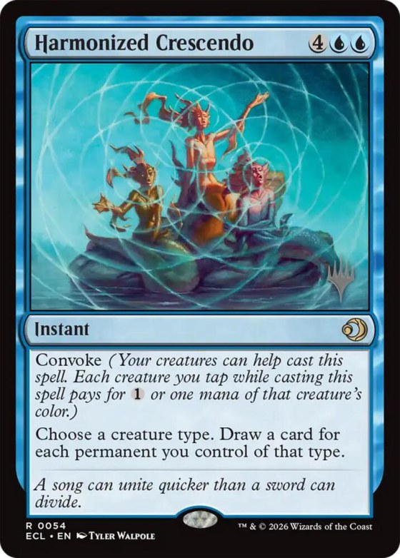 Harmonized Crescendo - Foil