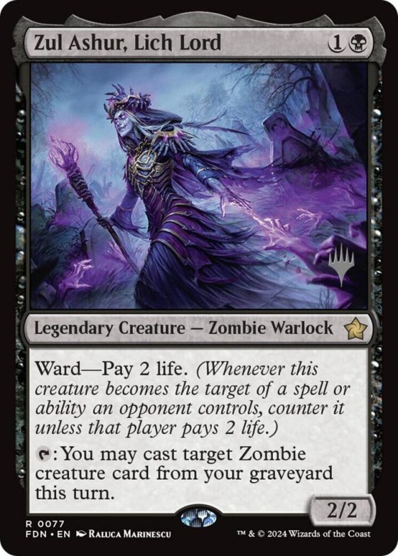 Zul Ashur, Lich Lord - Foil