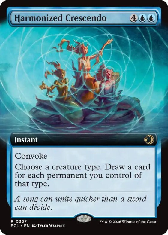 Harmonized Crescendo - Foil