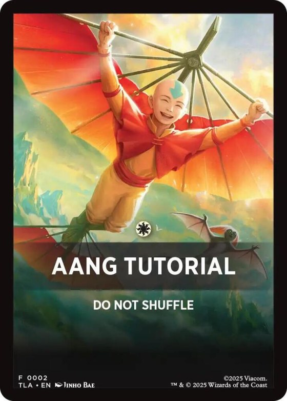Aang Tutorial Theme Card - Normal Aang Tutorial Theme Car