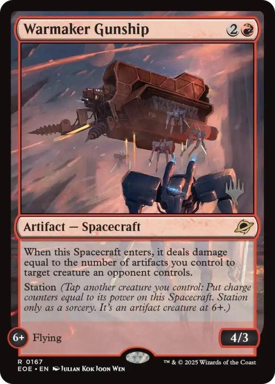Warmaker Gunship - Foil