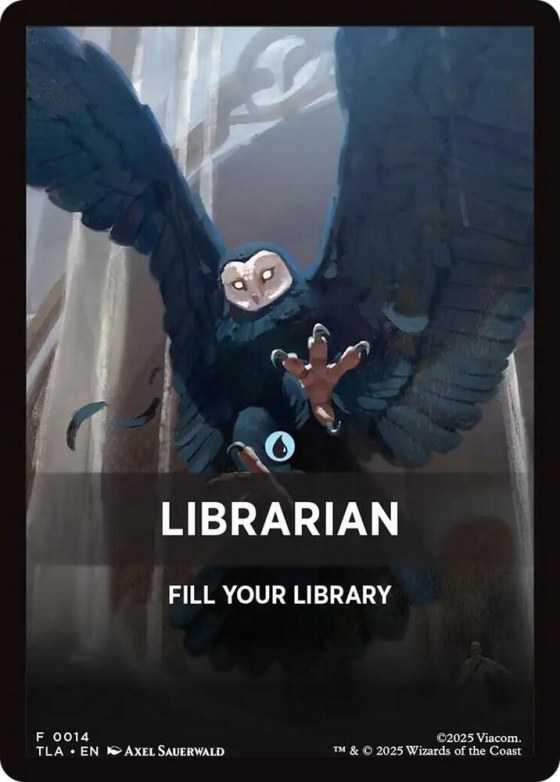 Librarian Theme Card - Normal Librarian Theme Card