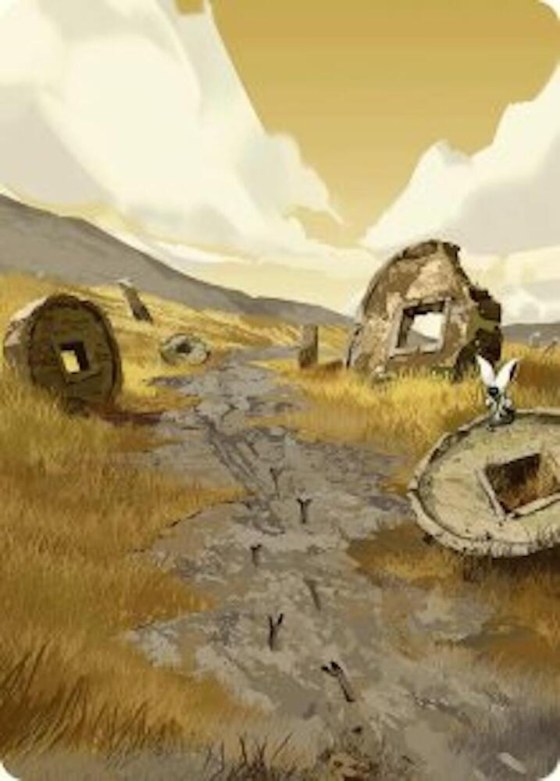 Plains Art Card