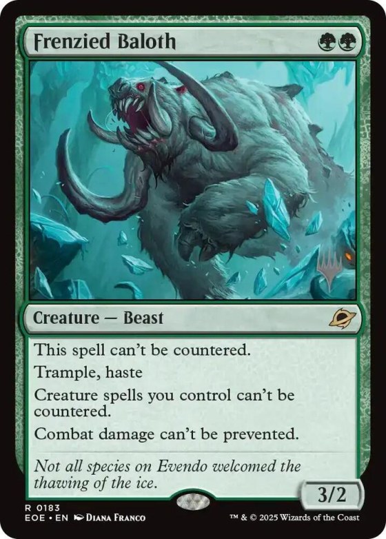 Frenzied Baloth - Foil