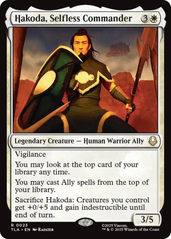 Hakoda, Selfless Commander - Normal Hakoda Selfless Command