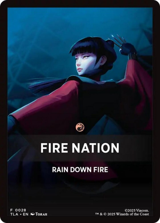 Fire Nation Theme Card - Normal Fire Nation Theme Card