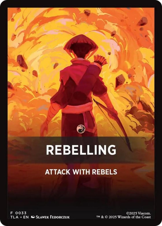 Rebelling Theme Card - Normal Rebelling Theme Card