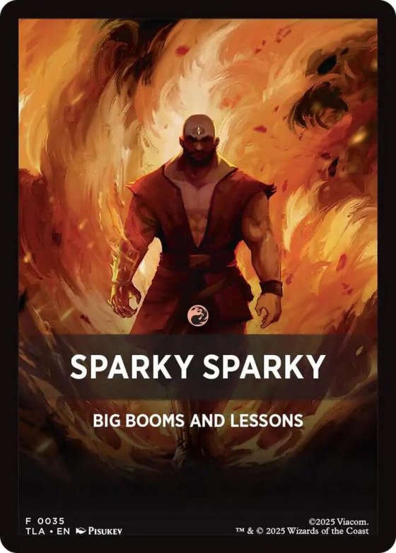 Sparky Sparky Theme Card - Normal Sparky Sparky Theme Car