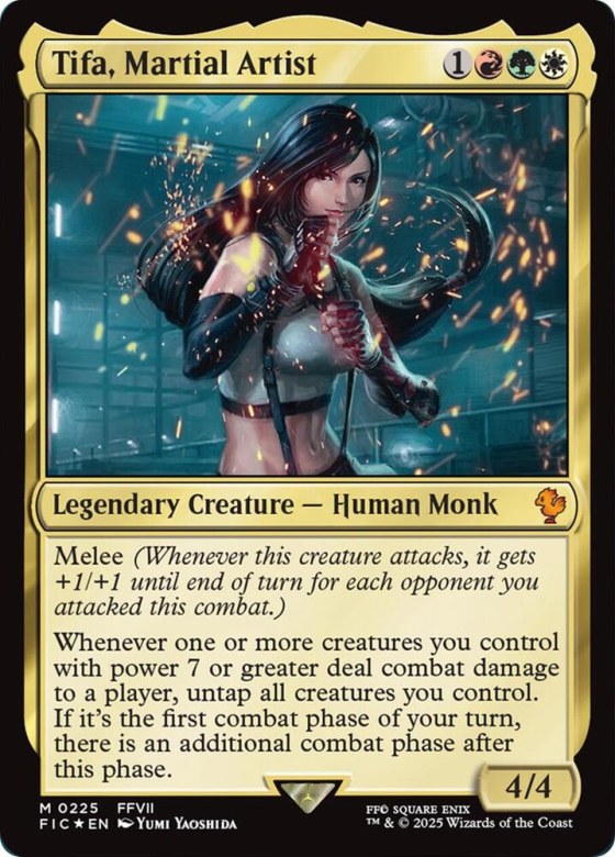 Tifa, Martial Artist - Foil