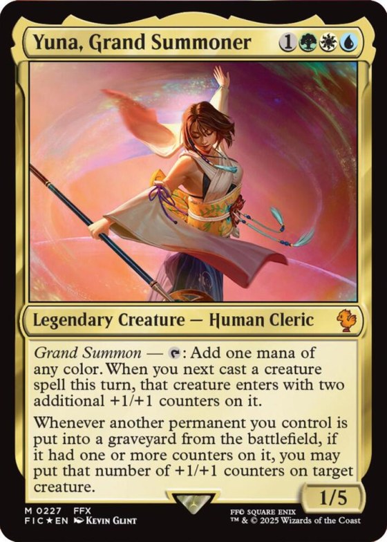 Yuna, Grand Summoner - Foil