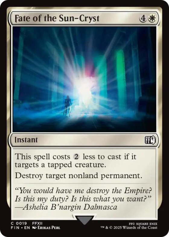Fate of the Sun-Cryst - Foil