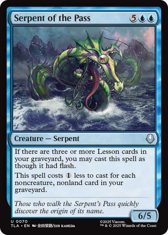 Serpent of the Pass - Foil