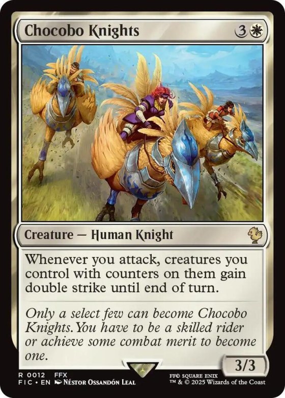 Chocobo Knights - Surge Foil