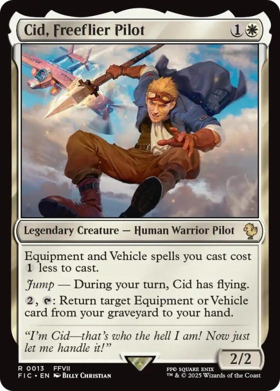 Cid, Freeflier Pilot - Surge Foil
