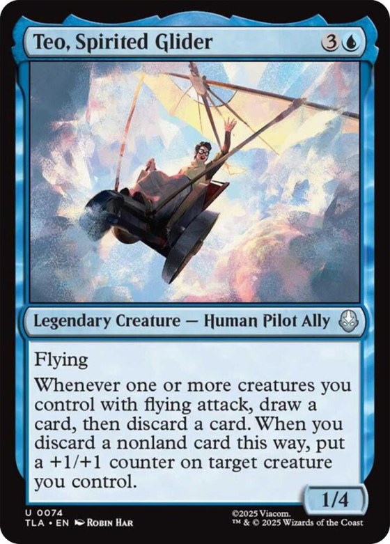 Teo, Spirited Glider - Foil