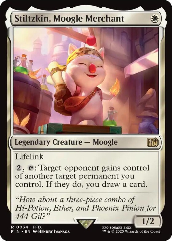 Stiltzkin, Moogle Merchant - Foil