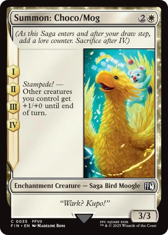 Summon: Choco/Mog - Foil