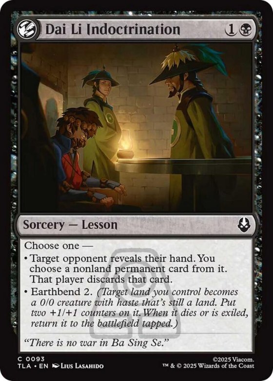Dai Li Indoctrination - Foil