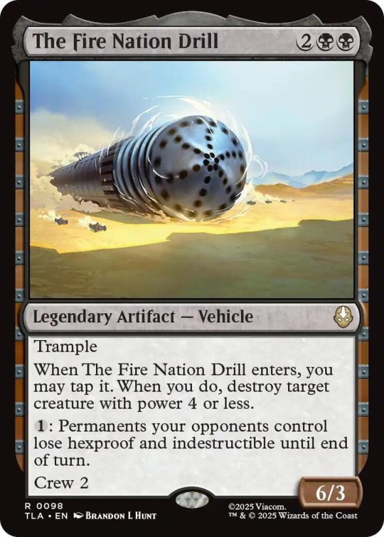 The Fire Nation Drill