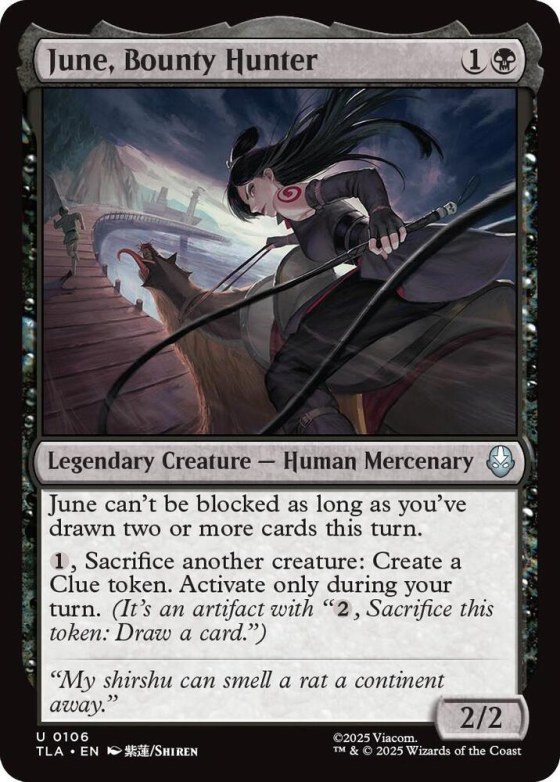June, Bounty Hunter - Foil