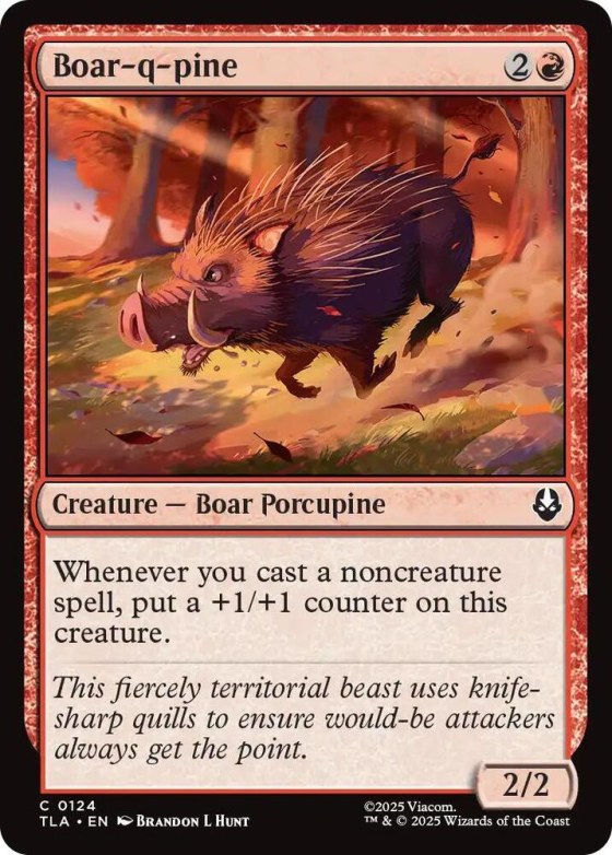 Boar-q-pine - Foil